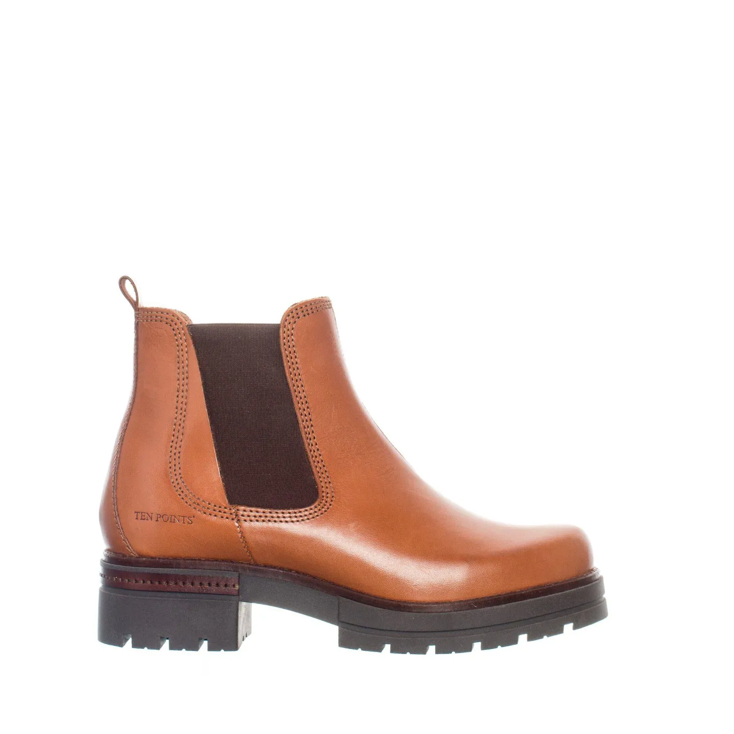 Alice Chelsea boots — Cognac