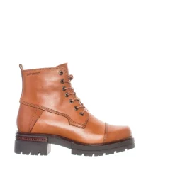 Alice Laced boots — Cognac