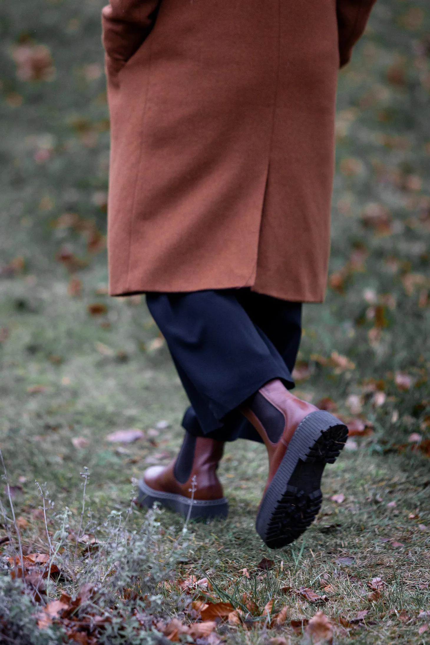 Alina Chelsea boots — Brown