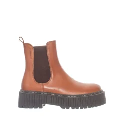 Alina Chelsea boots — Cognac