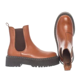 Alina Chelsea boots — Cognac