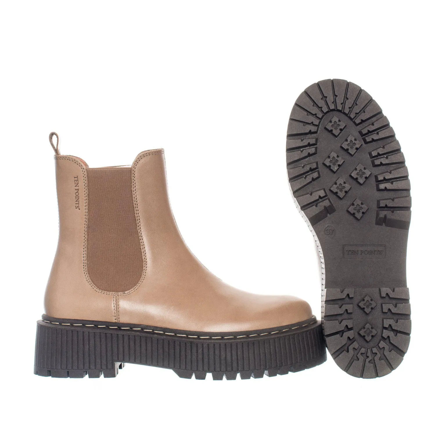 Alina Chelsea boots — Taupe