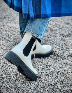 Alina Chelsea boots — Vanilla