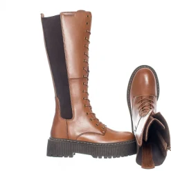 Alina Tall shaft boots — Brown