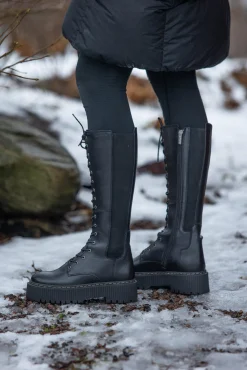 Alina Tall shaft boots — Black