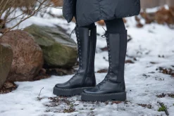 Alina Tall shaft boots — Black