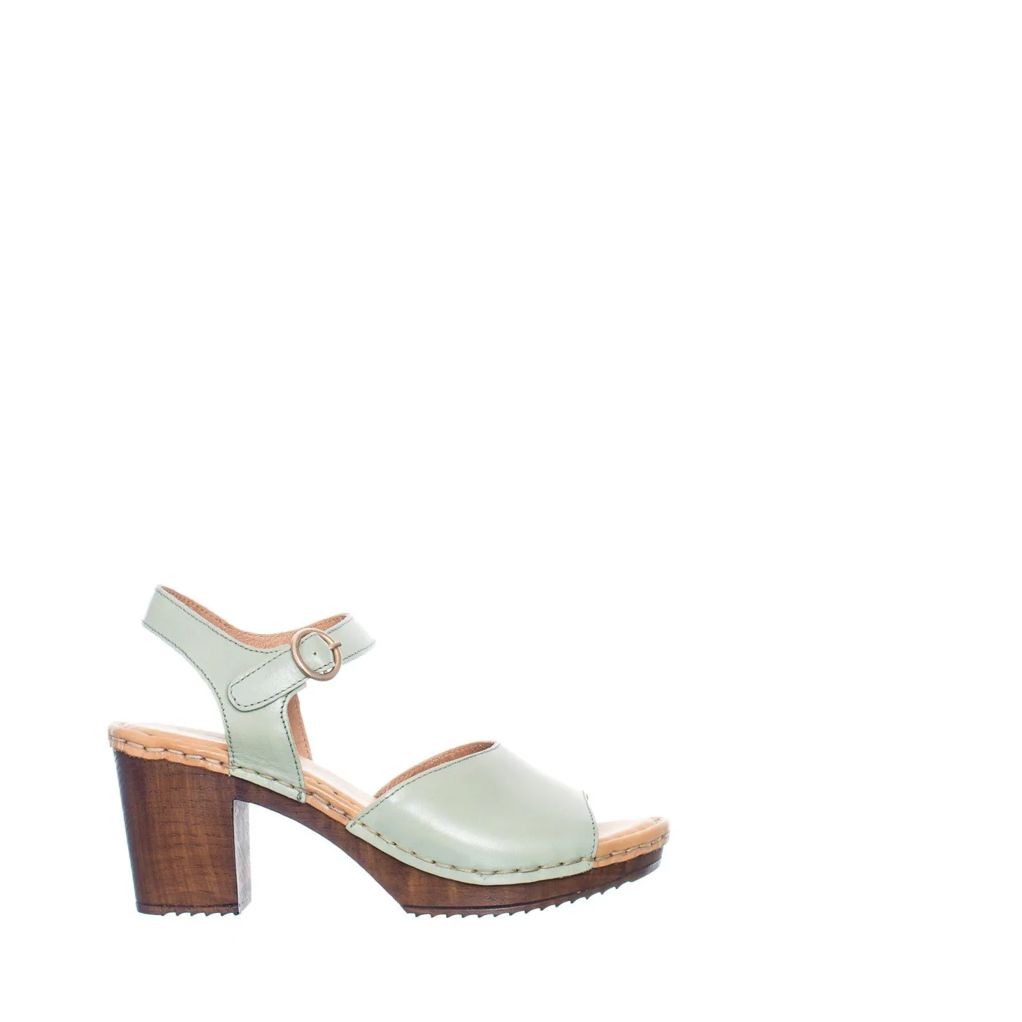 Amelia Clogs — Mint green
