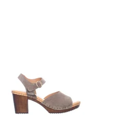 Amelia Clogs — Taupe