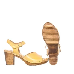 Amelia Clogs — Yellow