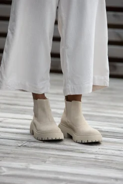 Aretha Chelsea boots — Sand