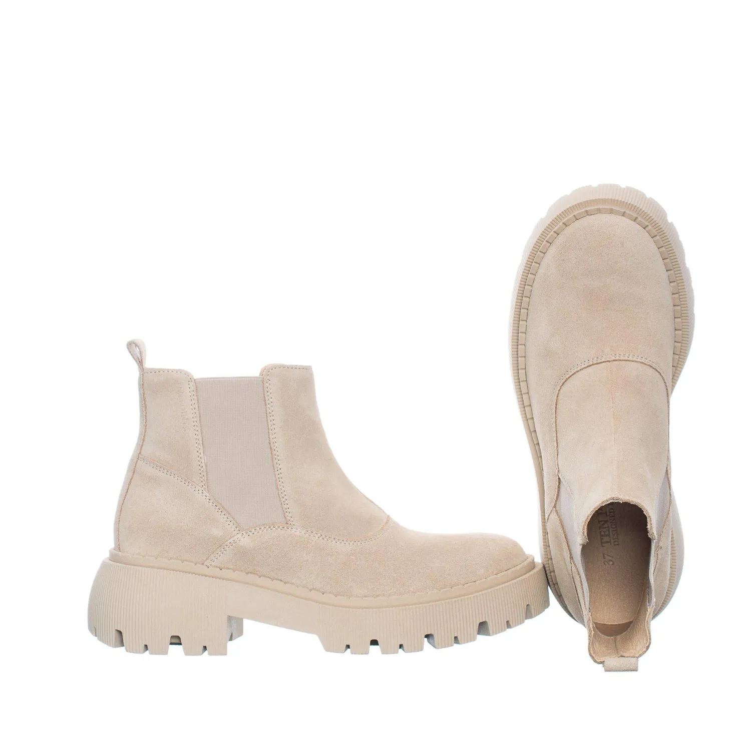 Aretha Chelsea boots — Sand