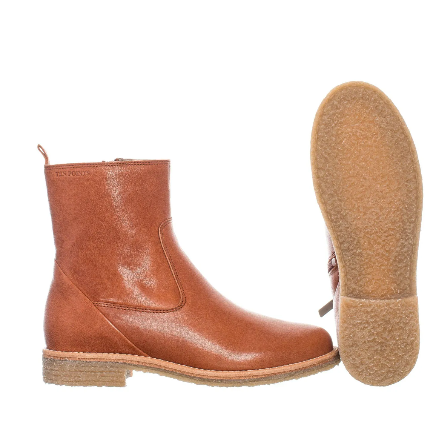 Astrid Warm boots — Cognac
