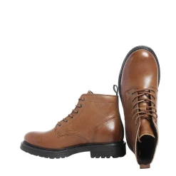 Berit Laced boots — Cognac