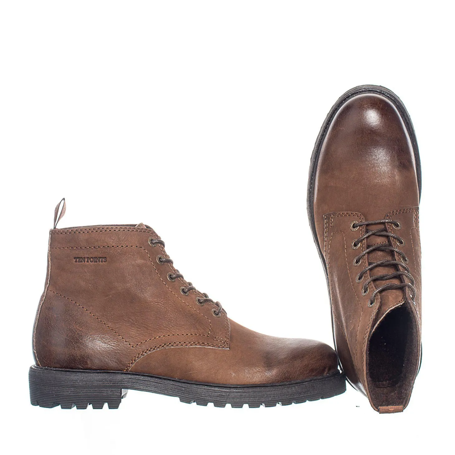 Bertil Warm boots — Nutbrown