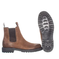 Bertil Warm boots — Nutbrown