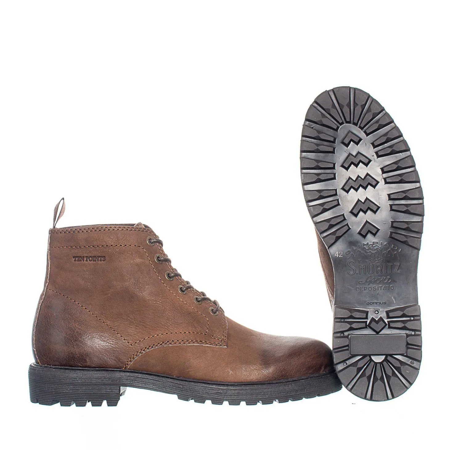 Bertil Warm boots — Nutbrown