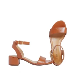 Bonnie Sandals — Cognac