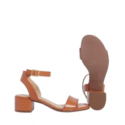 Bonnie Sandals — Cognac