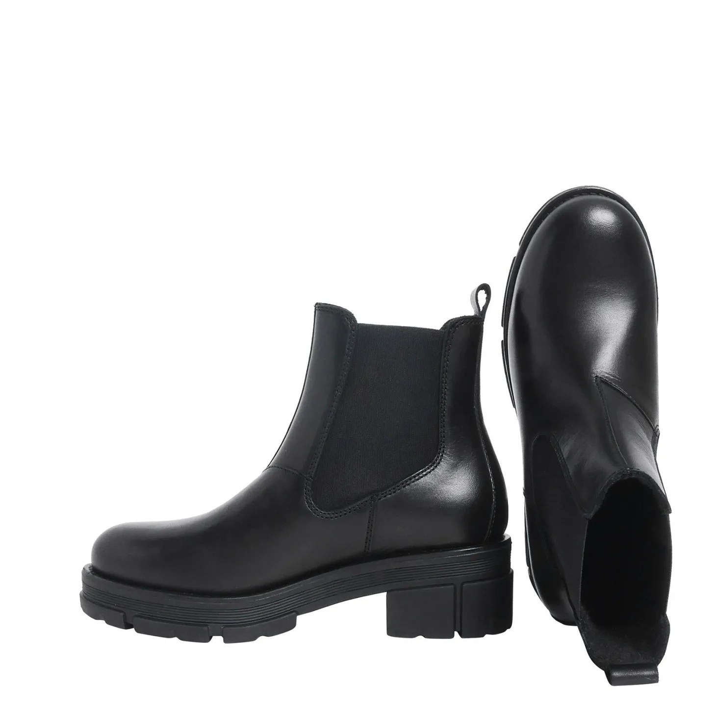 Cecilia Chelsea boots — Black