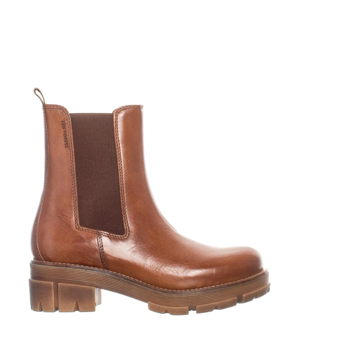 Cecilia Chelsea boots — Cognac