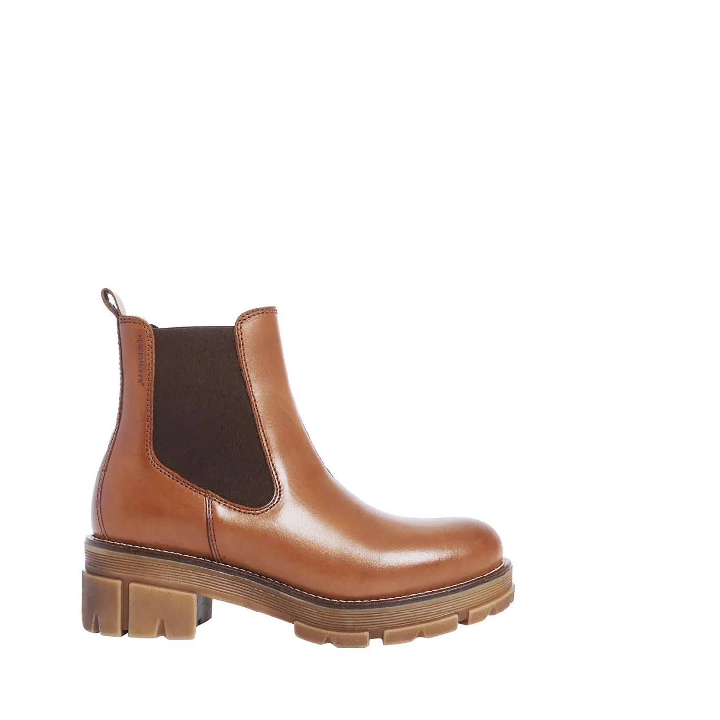 Cecilia Chelsea boots — Cognac
