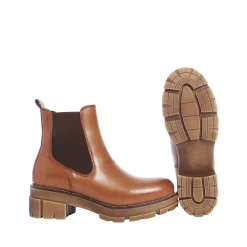 Cecilia Chelsea boots — Cognac