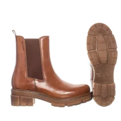 Cecilia Chelsea boots — Cognac