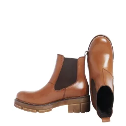 Cecilia Chelsea boots — Cognac