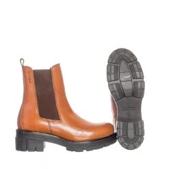 Cecilia Chelsea boots — Cognac
