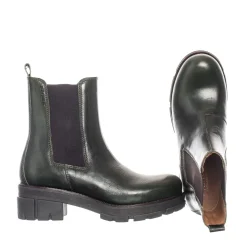 Cecilia Chelsea boots — Dark green