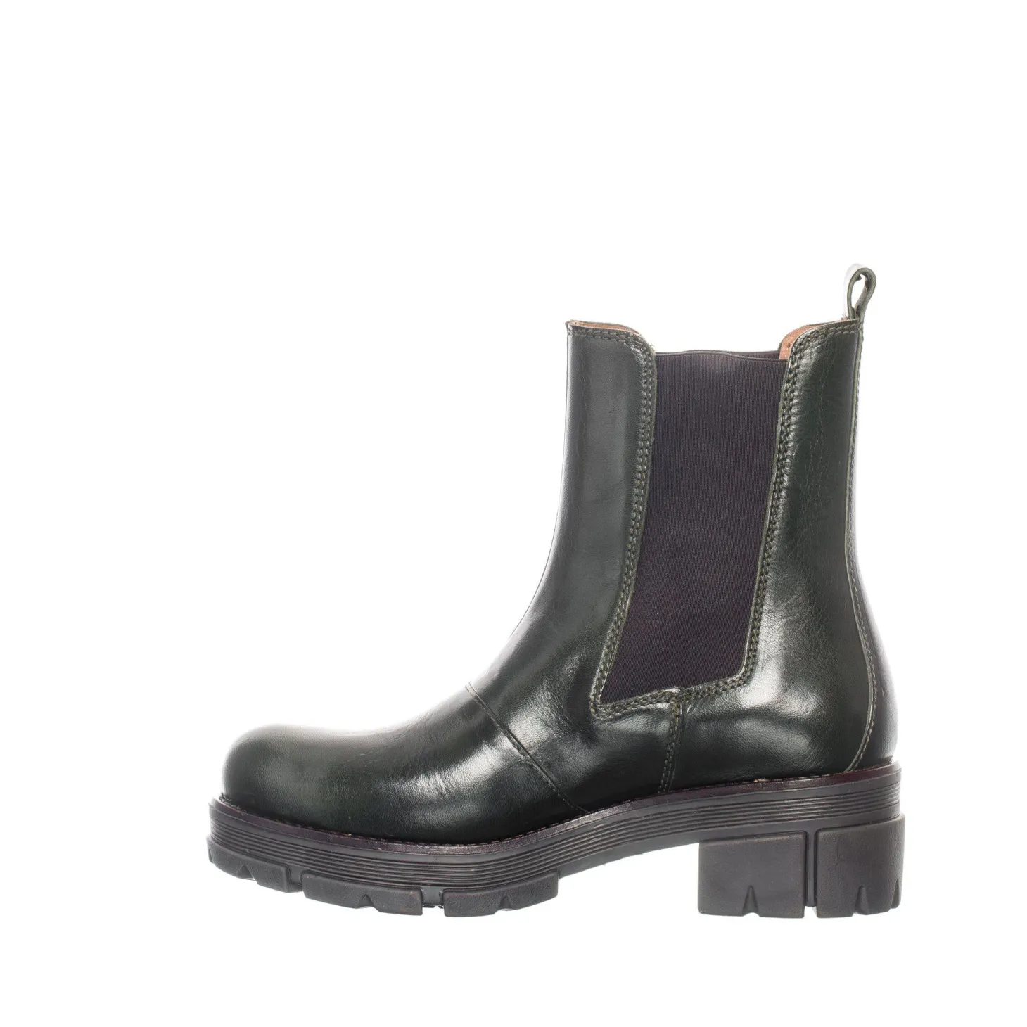 Cecilia Chelsea boots — Dark green