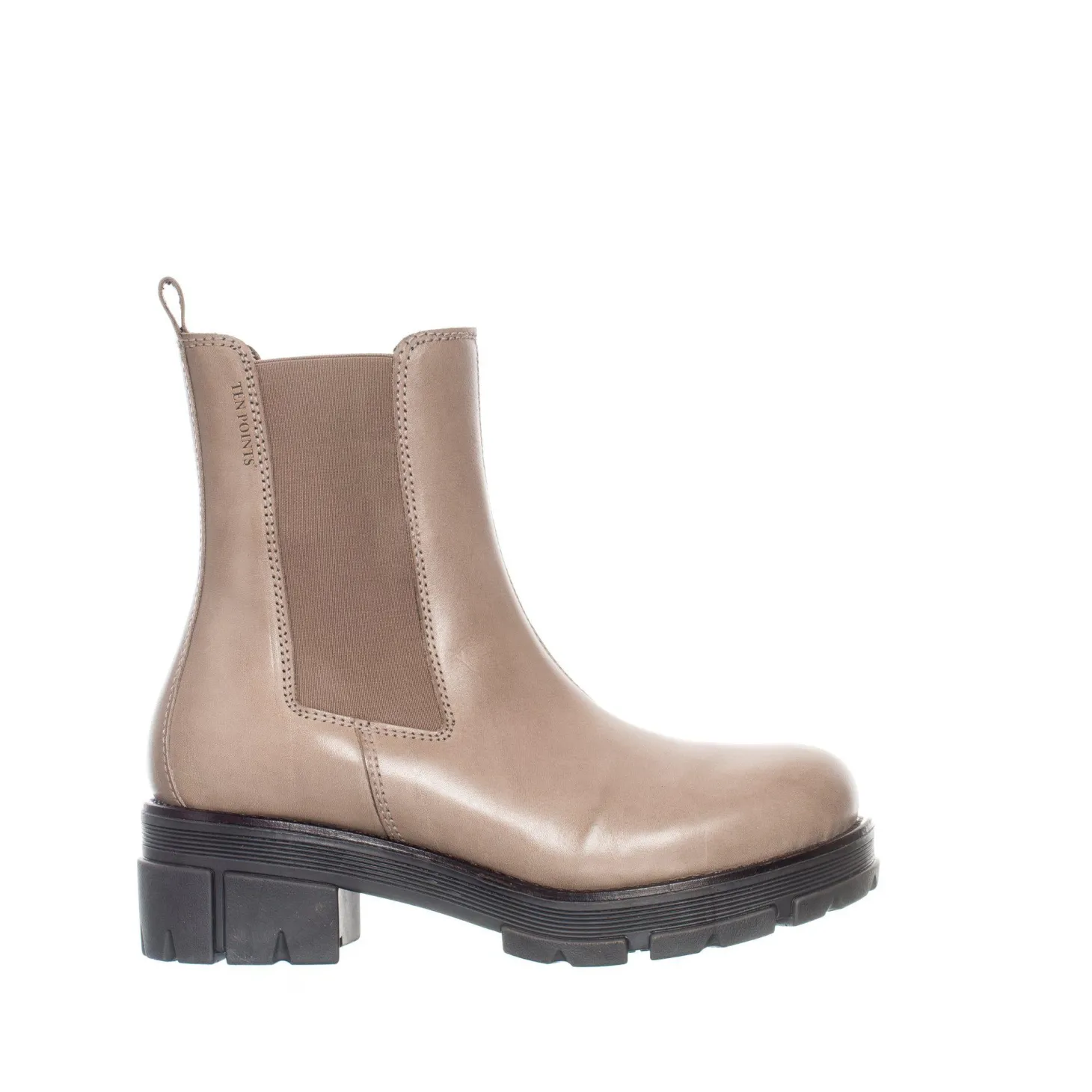 Cecilia Chelsea boots — Taupe