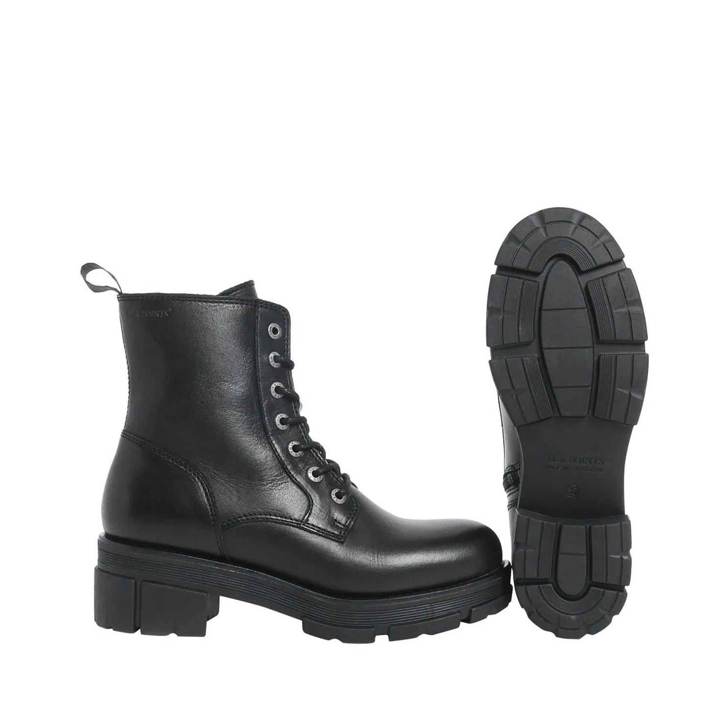 Cecilia Laced boots — Black