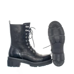 Cecilia Laced boots — Black