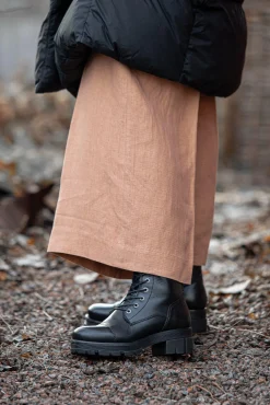 Cecilia Laced boots — Black