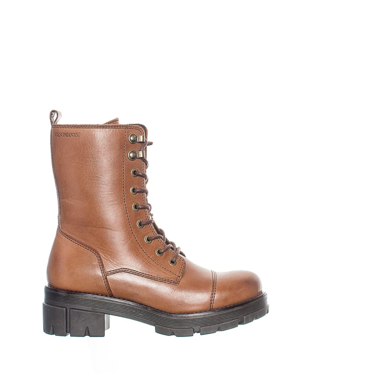 Cecilia Laced boots — Brown