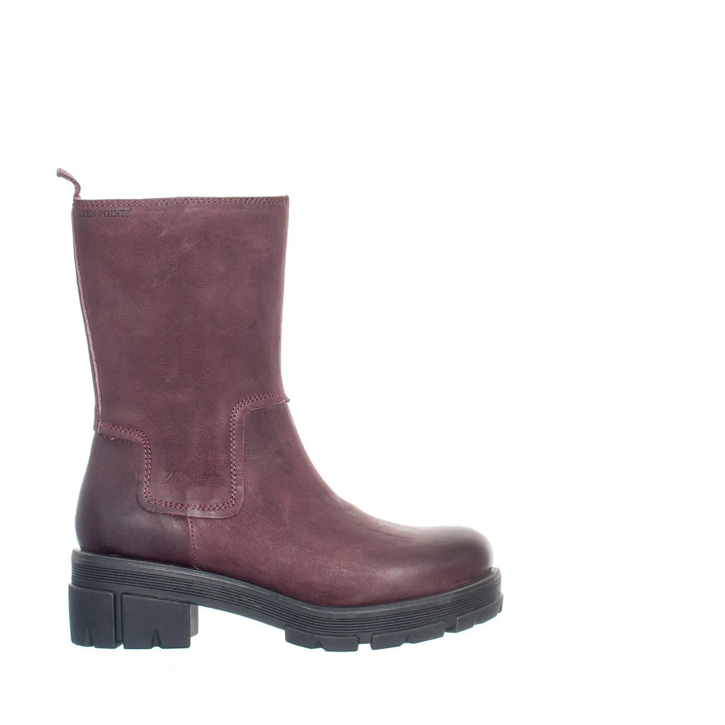 Cecilia Tall shaft boots — Wine