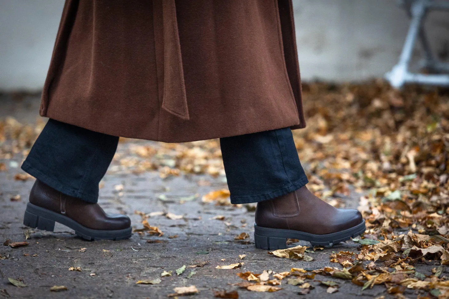 Cecilia Tall shaft boots — Nutbrown