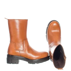 Cecilia Warm boots — Cognac