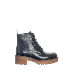Clarisse Laced boots — Black