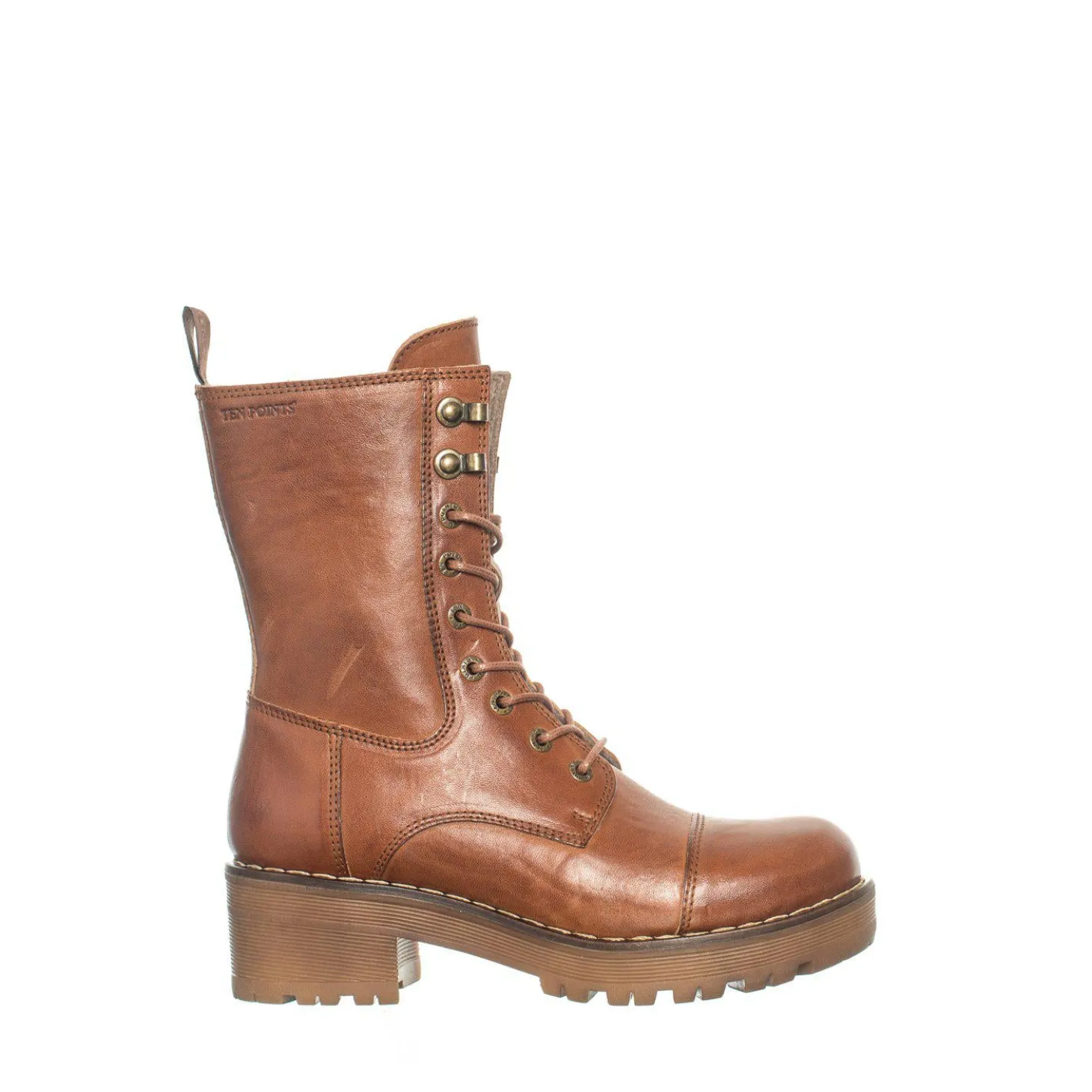 Clarisse Warm boots — Cognac