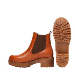 Clarisse Warm boots — Cognac