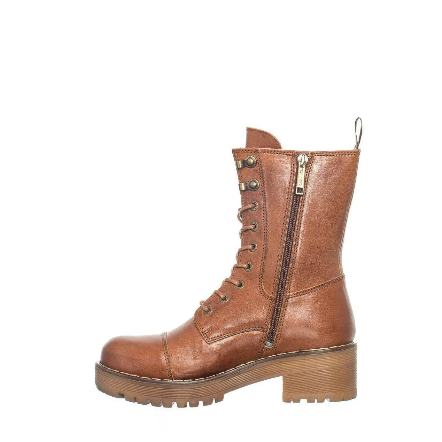 Clarisse Warm boots — Cognac