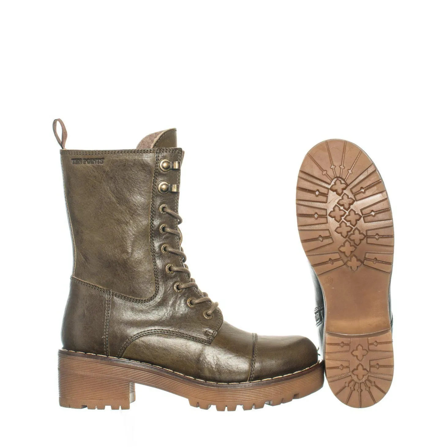 Clarisse Warm boots — Deep green