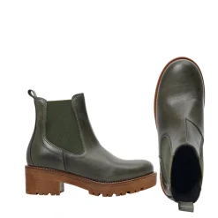 Clarisse Warm boots — Khaki