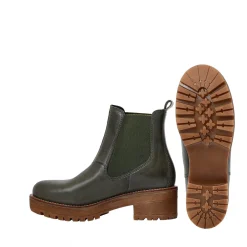 Clarisse Warm boots — Khaki