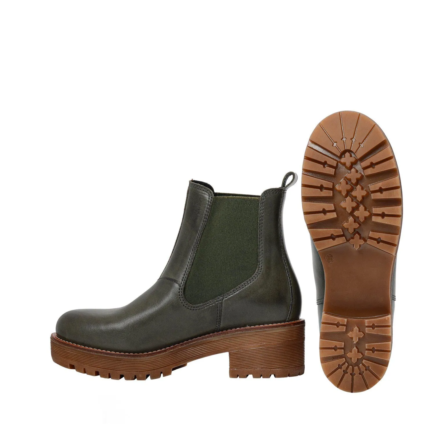 Clarisse Warm boots — Khaki