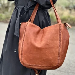 Dahlia Bags — Cognac