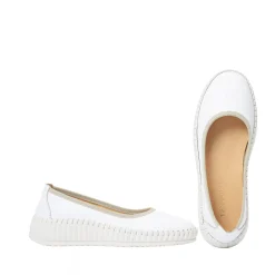Ebba Ballerina — White