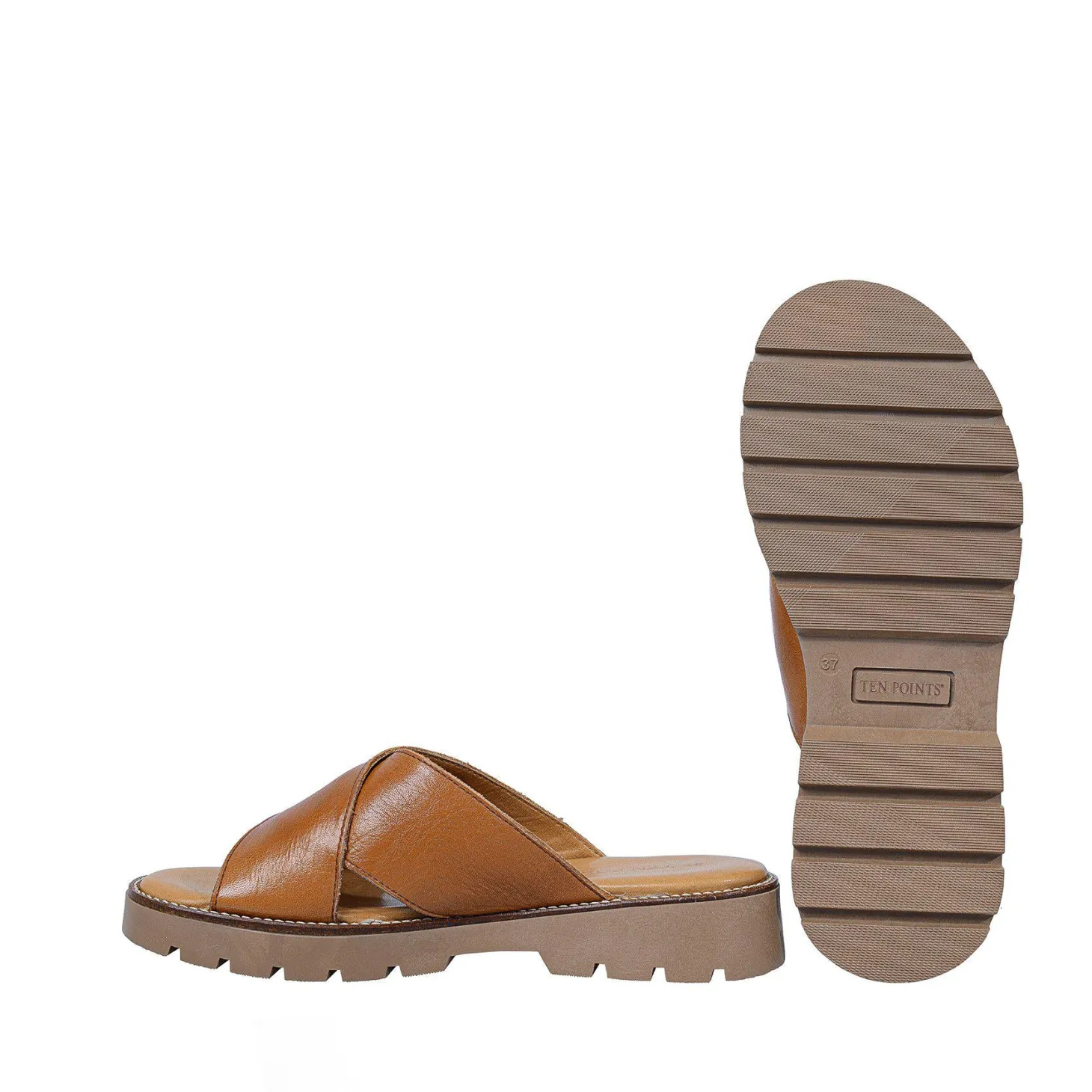 Ellen Slip-in — Cognac